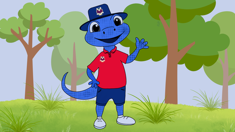 The school mascot: Mitti
